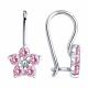 Серебряные серьги Diamant 94120021412 с фианитом