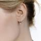 Серебряные серьги Diamant 94120024101 с фианитом