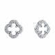 Серебряные серьги Diamant 94122019892 с фианитом