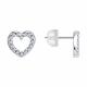 Серебряные серьги Diamant 94122024471 с фианитом