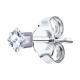 Серебряные серьги SOKOLOV 94170004-91 с фианитом