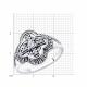 Серебряное кольцо Diamant 95-110-01068-1 с фианитом