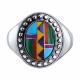 Серебряное кольцо Diamant 95-310-00848-1 с бирюзой