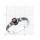 Кольцо из черненого серебра Diamant 95-310-00975-1 с гранатом