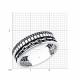 Серебряное кольцо SOKOLOV 95010121-91 с фианитом