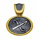 Подвеска из золоченого серебра Знак зодиака Стрелец SOKOLOV 95030174