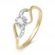 Золотое кольцо КЮЗ Del'ta DБР110108 с бриллиантом