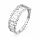 Серебряное кольцо КЮЗ Del'ta Dс014014 с фианитом