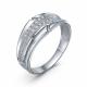 Серебряное кольцо КЮЗ Del'ta Dс1100757 с фианитом
