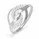 Серебряное кольцо КЮЗ Del'ta Dс110769 с фианитом