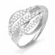 Серебряное кольцо КЮЗ Del'ta Dс110773 с фианитом