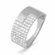Серебряное кольцо КЮЗ Del'ta Dс111190 с фианитом
