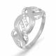 Серебряное кольцо КЮЗ Del'ta Dс111340 с фианитом