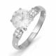 Серебряное кольцо КЮЗ Del'ta Dс111449 с фианитом
