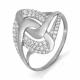 Серебряное кольцо КЮЗ Del'ta Dс112188 с фианитом