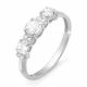 Серебряное кольцо КЮЗ Del'ta Dс112416 с фианитом