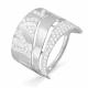 Серебряное кольцо КЮЗ Del'ta Dс112713 с фианитом