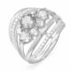 Серебряное кольцо КЮЗ Del'ta Dс112815 с фианитом