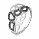 Серебряное кольцо КЮЗ Del'ta Dс112834 с фианитом