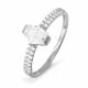Серебряное кольцо КЮЗ Del'ta Dс113336 с фианитом