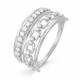 Серебряное кольцо КЮЗ Del'ta Dс113469 с фианитом