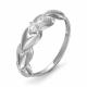 Серебряное кольцо КЮЗ Del'ta Dс113734 с фианитом