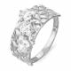 Серебряное кольцо КЮЗ Del'ta Dс113914 с фианитом