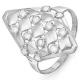 Серебряное кольцо КЮЗ Del'ta Dс114222 с фианитом