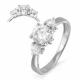 Серебряное кольцо КЮЗ Del'ta Dс114480 с фианитом