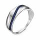 Серебряное кольцо КЮЗ Del'ta Dс117129 с кварцем