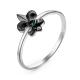 Серебряное кольцо КЮЗ Del'ta Dс117320 с кварцем