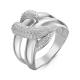 Серебряное кольцо КЮЗ Del'ta Dс117422 с фианитом