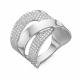 Серебряное кольцо КЮЗ Del'ta Dс117446 с фианитом