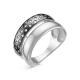 Серебряное кольцо КЮЗ Del'ta Dс118984 с фианитом