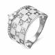 Серебряное кольцо КЮЗ Del'ta Dс910202 с фианитом и эмалью