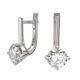 Серьги из белого золота Grant GR5601587 с бриллиантом