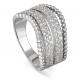 Серебряное кольцо KABAROVSKY K1-043-7900 с фианитом