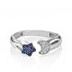 Серебряное кольцо KABAROVSKY K1-046-7900 с фианитом
