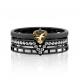Серебряное кольцо KABAROVSKY K1-054-2989 с фианитом, цитрином и керамикой