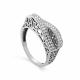 Серебряное кольцо KABAROVSKY K1-057-7900 с фианитом