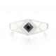 Серебряное кольцо KABAROVSKY K1-222-41040 с фианитом