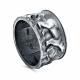 Кольцо из черненого серебра KABAROVSKY K1-261-0083