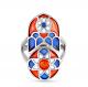 Серебряное кольцо KABAROVSKY K11-127-6601 с ониксом и Swarovski