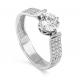 Серебряное кольцо KABAROVSKY K11-251-7900 с фианитом