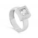 Серебряное кольцо KABAROVSKY K11-306-7900