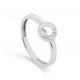 Серебряное кольцо KABAROVSKY K11-366-1000 с бриллиантом