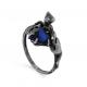 Серебряное кольцо KABAROVSKY K11-472-40883 с шпинелью