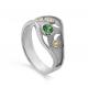 Серебряное кольцо KABAROVSKY K11-510-0100 с фианитом