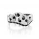 Серебряное кольцо KABAROVSKY K11-517-41000 с фианитом