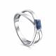 Серебряное кольцо KABAROVSKY K11-529-2300 с Лондон топазом
